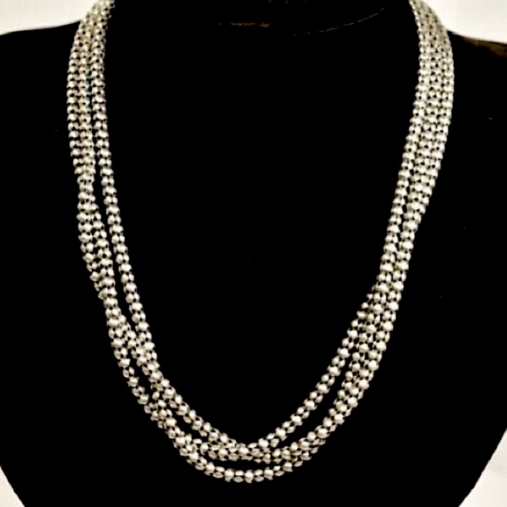 SILPADA Sterling Silver Popcorn Necklace N1108 NIB